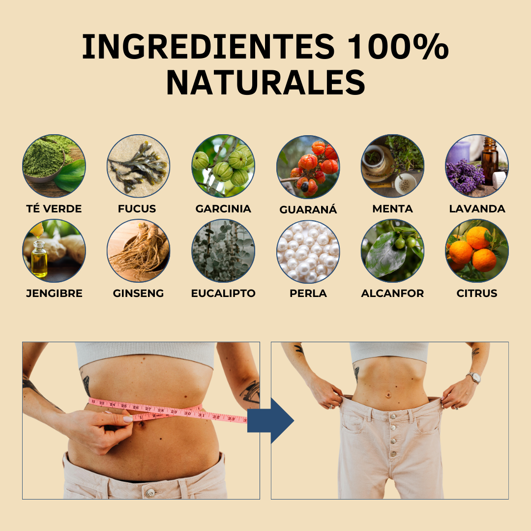 PARCHES ADELGAZANTES SLIM PATCH CON FÓRMULA NATURAL