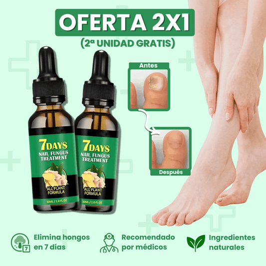 Pies de Oro - Tratamiento Anti Hongos 100% Natural