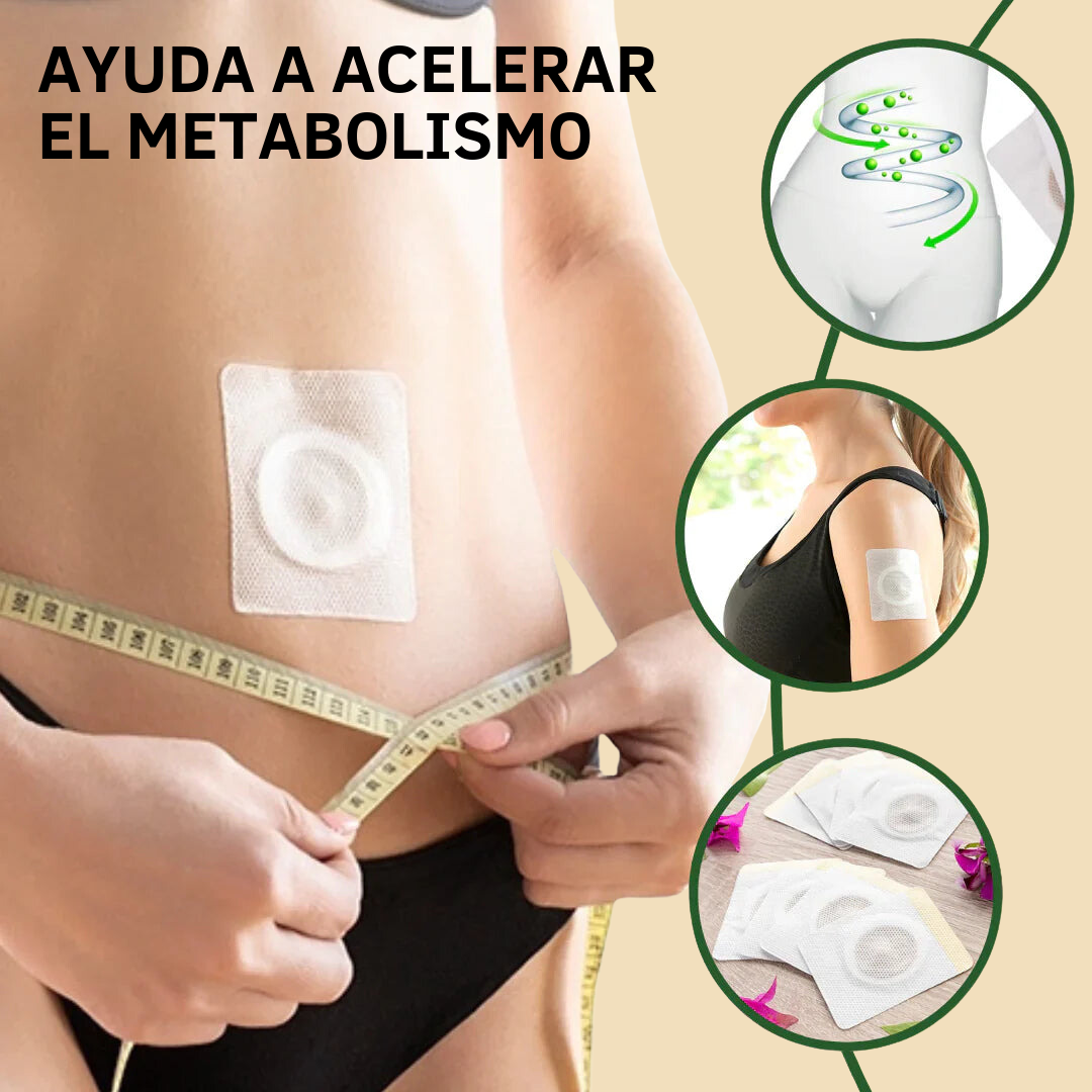 PARCHES ADELGAZANTES SLIM PATCH CON FÓRMULA NATURAL