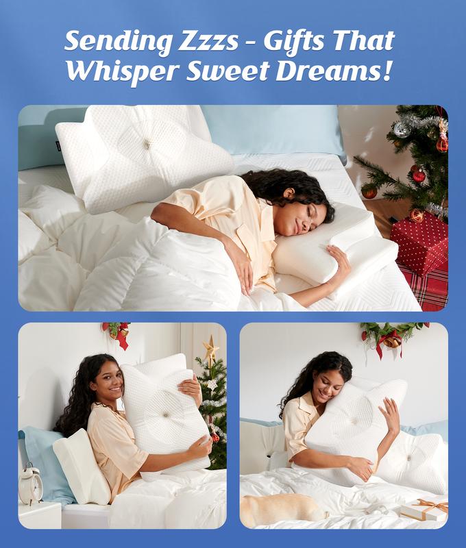 Almohada Cervical Ergonómica Vitalis Orto® - Memory Foam Premium