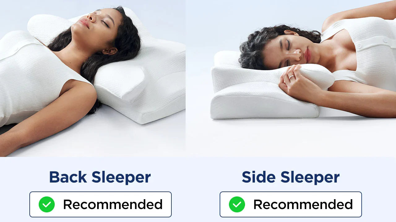 Almohada Cervical Ergonómica Vitalis Orto® - Memory Foam Premium