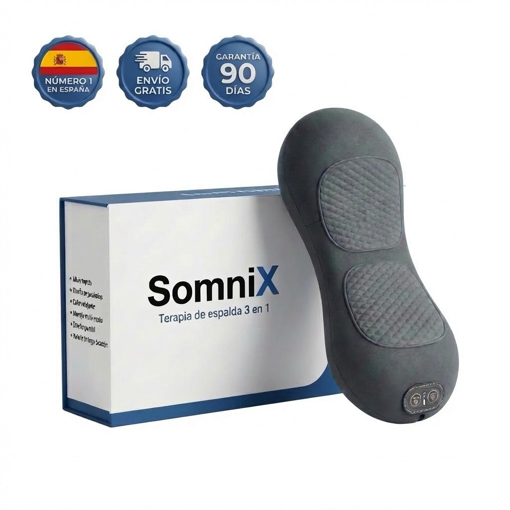 SomniX™ Pro — Masajeador Terapéutico Triple Fusión