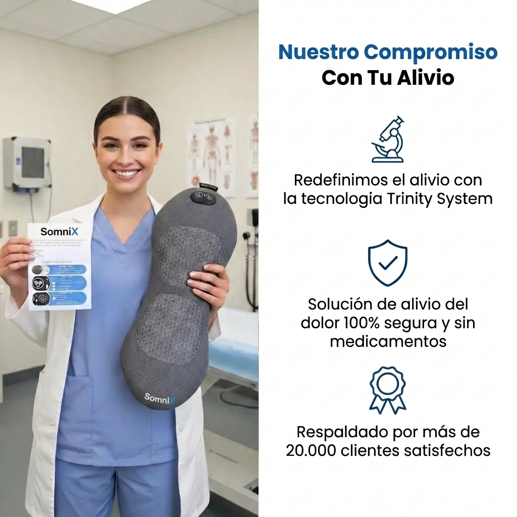 SomniX™ Pro — Masajeador Terapéutico Triple Fusión